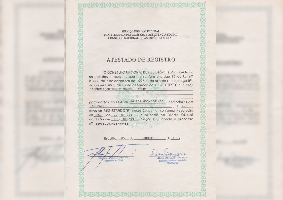 Certificado CNAS